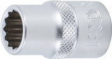 Colinių galvučių rinkinys 12 kampų | 12,5 mm (1/2") | 3/8" - 15/16"| 10 vnt. (9114)