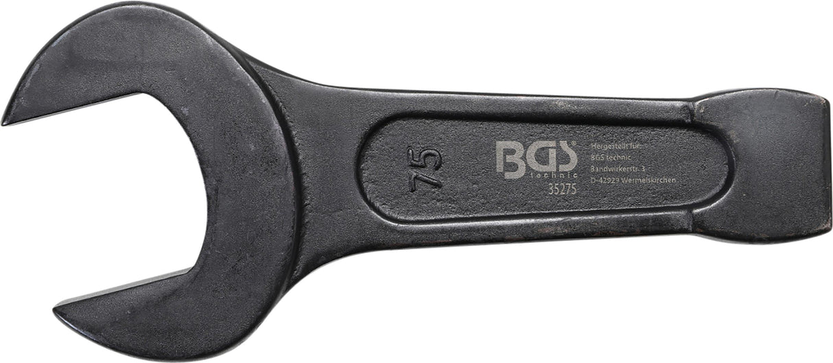 Ударный рожковый ключ | 75 mm