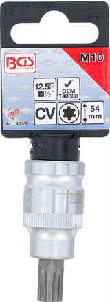 Бита | длина 54 mm | 12,5 mm (1/2") | VAG Polydrive