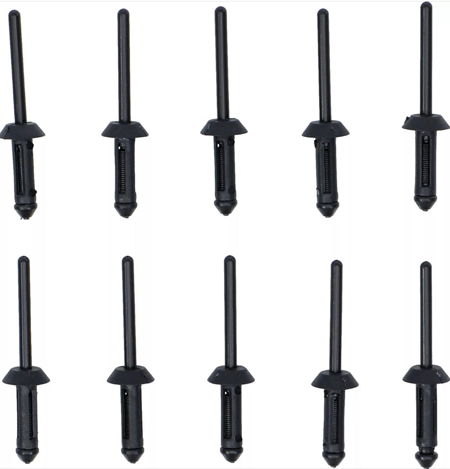 Plastikinės kniedės | 5,0 x 17,2 mm | 10 vnt (8463-2)