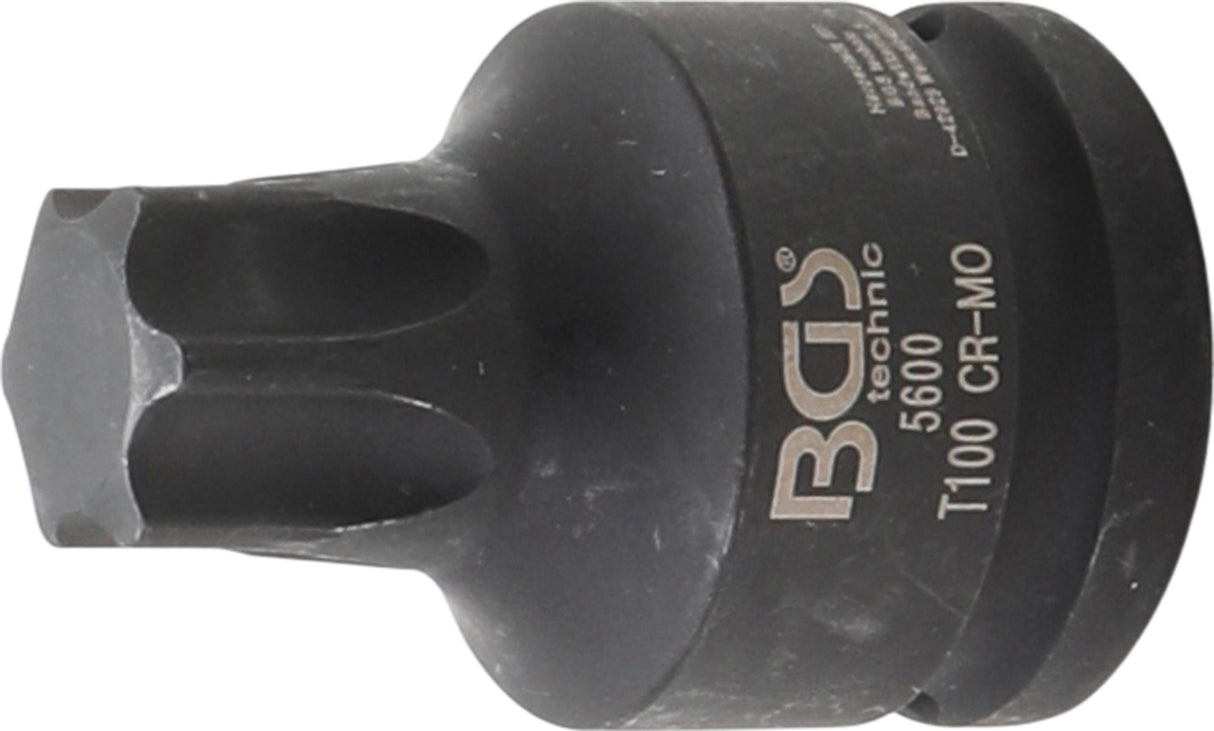 Ударная бита | 20 mm (3/4") T-Star (Torx) T100