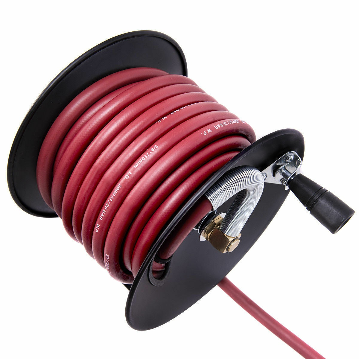 Pneumatinė žarna guma+ (HYBRID) su rite 15m + 60 cm (HR15A-1)