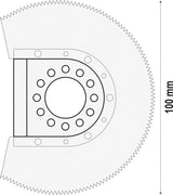 BLADE BIM-TIN  W: 100MM (YT-34701)