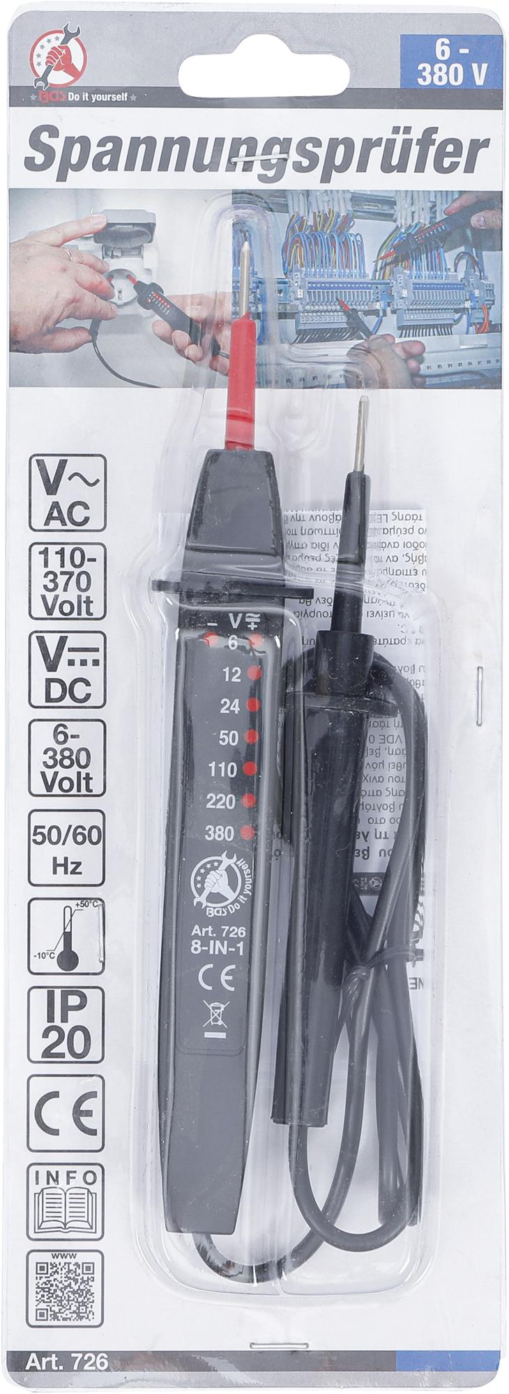 Įtampos testeris | 6-380 V (726)