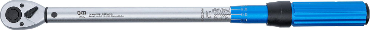 Dinamometrinis raktas | 12.5 mm (1/2") | 40 - 220 Nm (2827)
