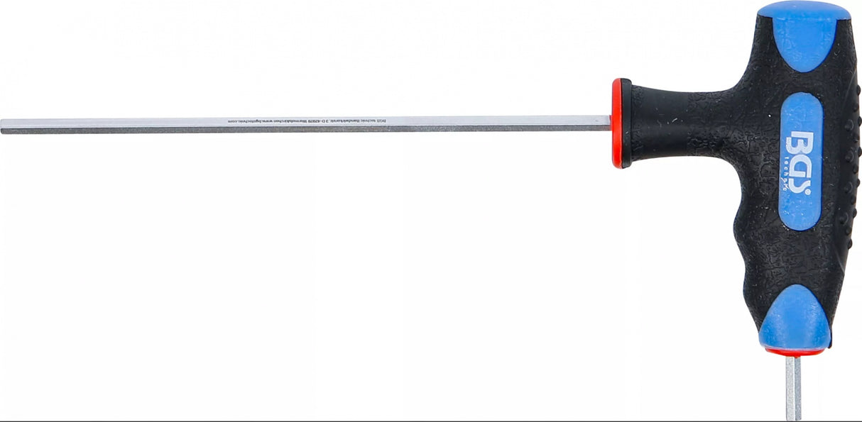 Atsuktuvas su T-rankenėle ir šonine geležte | hex šešiakampis 3 mm (4010-3)