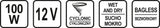 Automobilinis dulkių siurblys | 12V (82951)