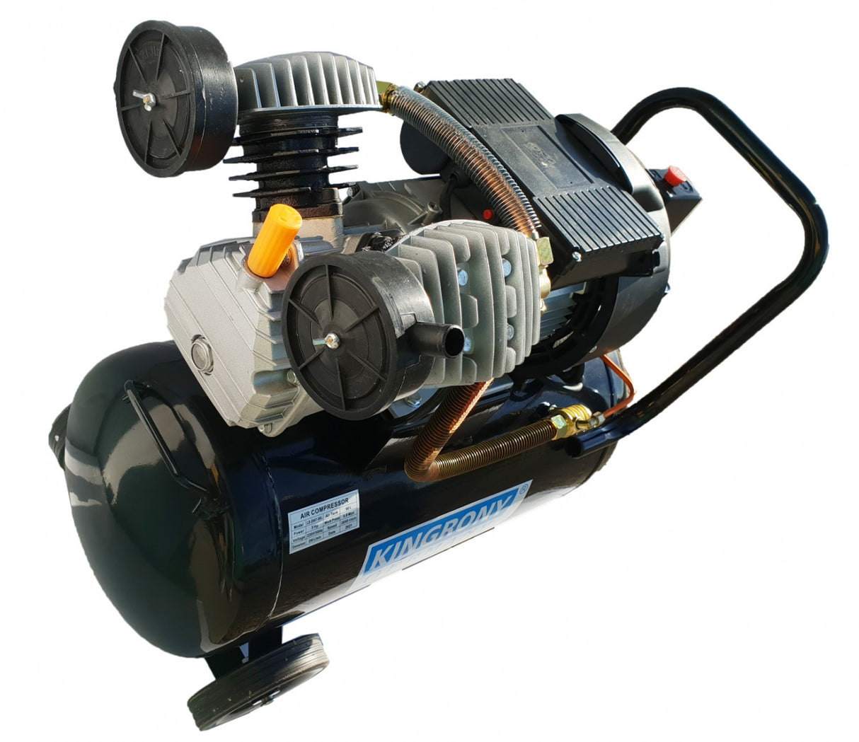 Воздушный компрессор | 2 цилиндра | 50L | 250L /min | 5.0HP