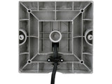 OUTDOOR SOCKET IN DECORATIVE CUBE | IP44 | 4 X 230V (YT-81272)