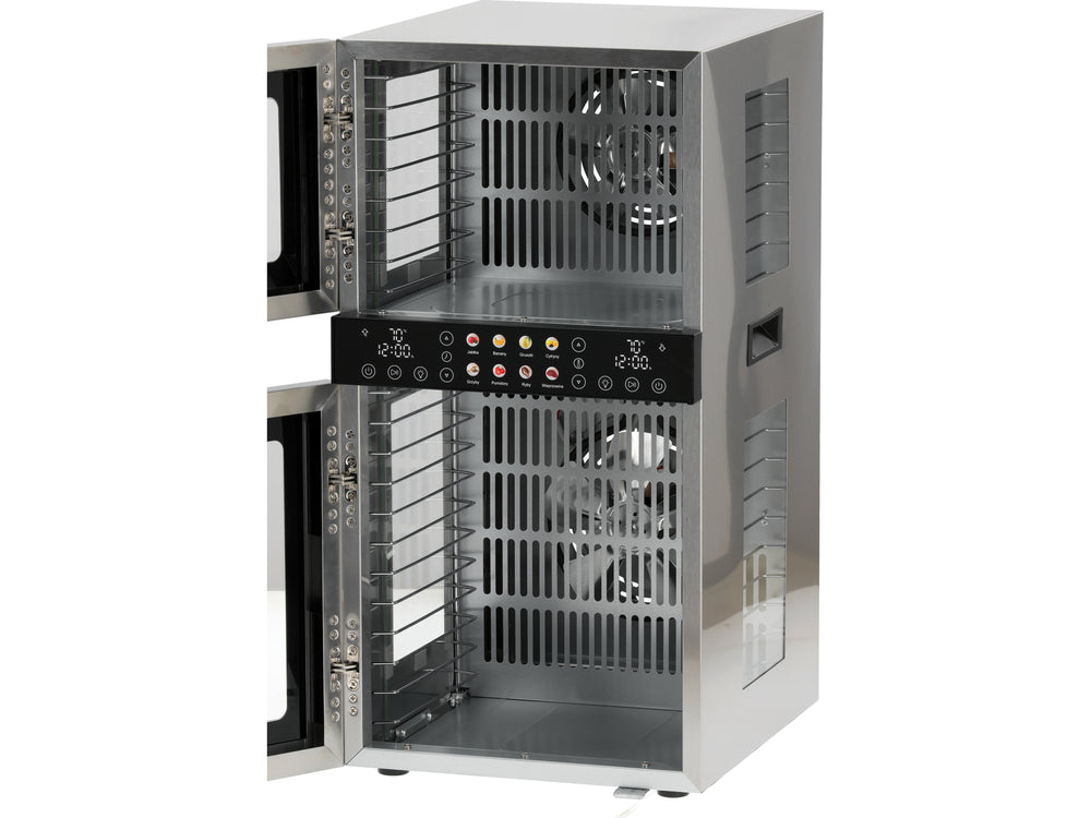 Maisto: grybų / uogų / vaisių ir pan. džiovyklė | 20 padėklų | 1500W (YG-16001)