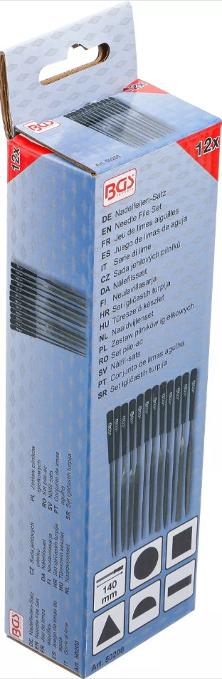 NEEDLE FILE SET | 12 PCS. (50200)