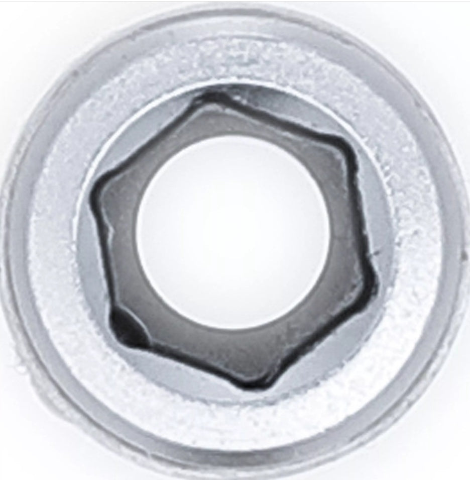 Adapteris su fiksuojamu rutuliu | vidinis kvadratas 6.3 mm (1/4") | vidinis šešiakampis 6.3 mm (1/4") (8213)