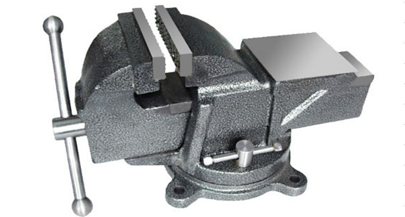 ENGINEER’S VICE WITH SWIVEL BASE | 24.5 KG | 200 MM (SK6504)