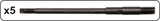 Kniediklis srieginėms  kniedėms | M6/M8/M10/M12 (YT-36119)