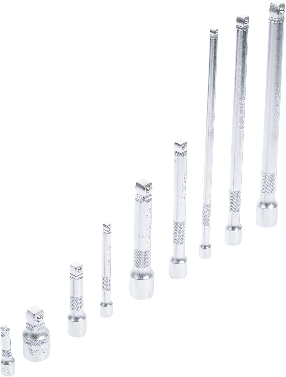 Набор шарнирных удлинителей | 6.3 mm (1/4") / 10 mm (3/8") / 12.5 mm (1/2") | 9 шт.
