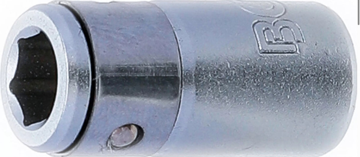 Adapteris su fiksuojamu rutuliu | vidinis kvadratas 6.3 mm (1/4") | vidinis šešiakampis 6.3 mm (1/4") (8213)