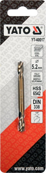 Grąžtas metalui | HSS | dvipusis | 5,2 mm (YT-40017)