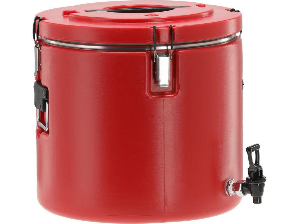 Termosas maisto transportavimui apvalus | su čiaupu | 30l (YG-09233)