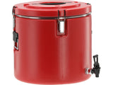 Termosas maisto transportavimui apvalus | su čiaupu | 30l (YG-09233)