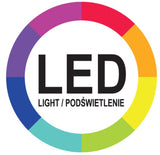 Elektrinis virdulys stiklinis | 1,8 l | LED (68172)