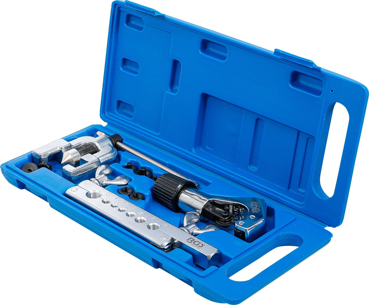 DOUBLE FLARING TOOL KIT WITH PIPE CUTTER | 10 PCS. (70221)