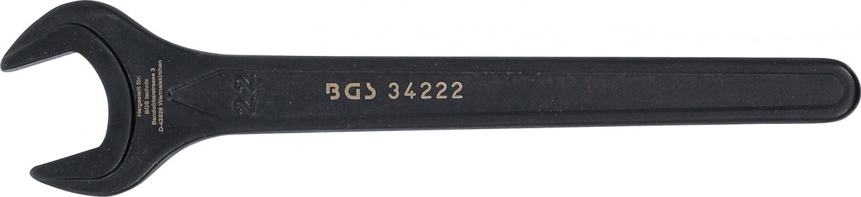 Veržliaraktis atviru galu vienpusis 22 mm (34222B)