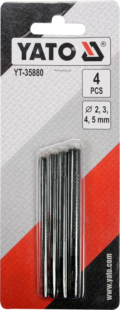 Набор пробойников по коже | 2/3/4/5 mm | 4 шт.