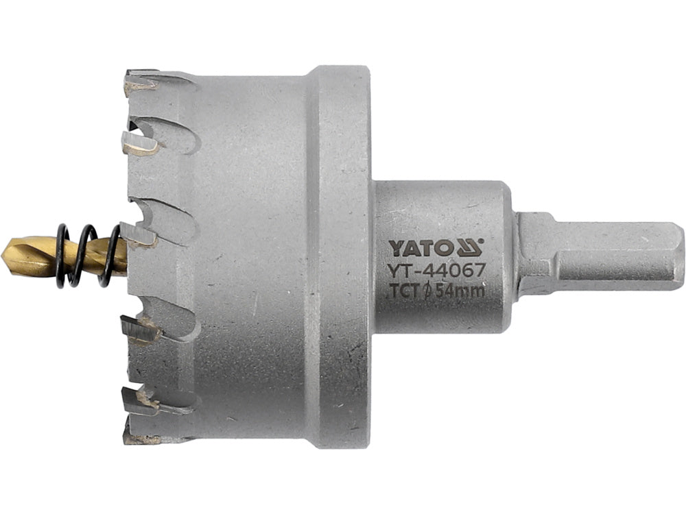 Skylių pjūklas / grąžtas metalui TCT | 54 mm (YT-44067)
