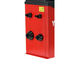 WHEEL BALANCING MACHINE WITH LASER | 250 W | 10–24" | AUTOMATIC A/D MEASUREMENT | ±1 G ACCURACY (YT-08061)