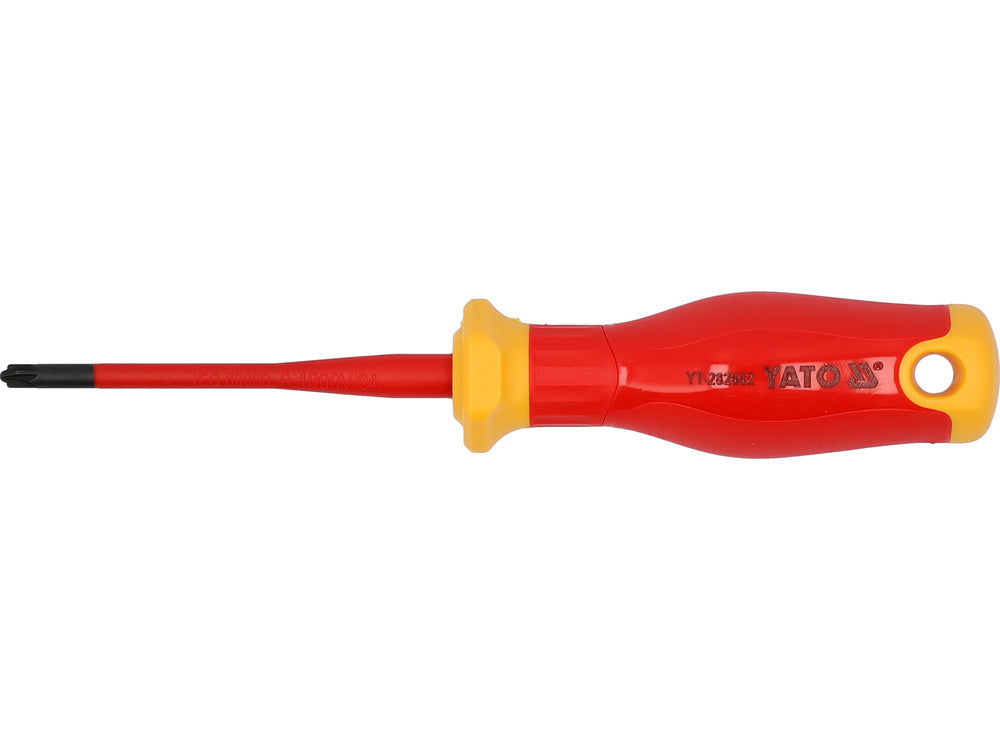 EXTRA SLIM INSULATED SCREWDRIVER SL/PZ1X80MM (YT-282662)