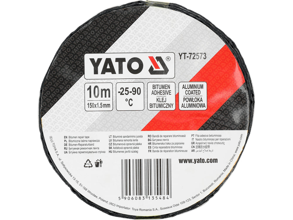 Bituminė remonto juosta | 1.5 mm X 150 mm X 10 m (YT-72573)