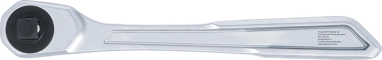 Rankena galvutėms terkšlinė | ypač plona | smulkūs dantukai | 12.5 mm (1/2") (72087)