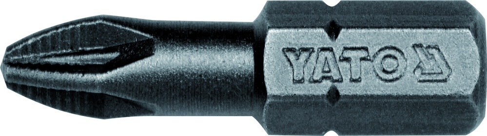 Antgalis kryžminis 1/4"x25MM, dydis PZ2, S2  50 vnt (YT-7811)