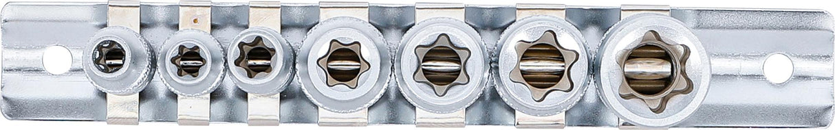 Galvučių rinkinys E-Tipas | 6.3 mm (1/4") / 10 mm (3/8") | E6 - E16 | 7 vnt. (2027)
