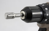 Adapterių komplektas iš 1/4"(6,3 mm) į galvutes 1/4" - 3/8" - 1/2" (SK1197)