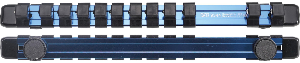 Tvirtinimo juosta 12 auselių | magnetinė | 12,5 mm (1/2") galvutėms (9344)