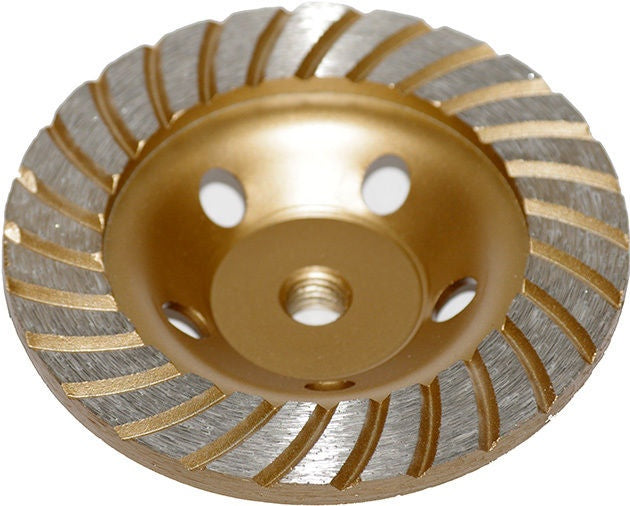 Алмазный шлифовальный диск | тарельчатый | турбо | M14x125 mm