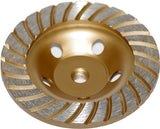 Алмазный шлифовальный диск | тарельчатый | турбо | M14x125 mm