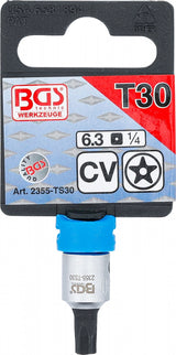 Antgalis 5-kampis 1/4" TS-Star su skyle TS30 (2355-TS30)