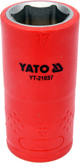 Galvutė izoliuota 17 mm, 1/2" VDE (YT-21037)