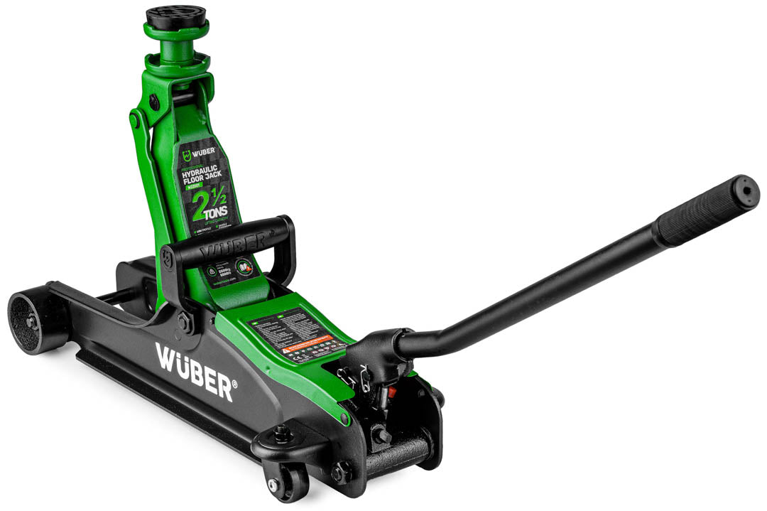 LOW PROFILE HYDRAULIC FLOOR JACK WITH WHEELS WÜBER W22001 | 90-360 MM | 2.5 T (W22001 )
