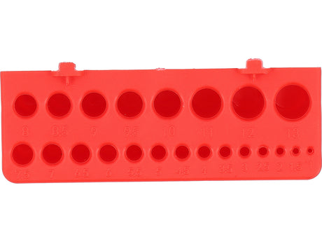 Įrankių laikiklių ir dėtuvių rinkinys perforuotai įrankių sienelei | 21 vnt. (YT-09082)