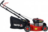 Benzininė vejapjovė su „Loncin“ 2,4 kW varikliu | 46 cm | 60 l (YT-85501)