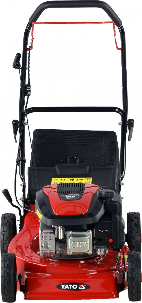 Benzininė vejapjovė su „Loncin“ 2,4 kW varikliu | 46 cm | 60 l (YT-85501)