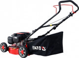 Benzininė vejapjovė su „Loncin“ 2,4 kW varikliu | 46 cm | 60 l (YT-85501)