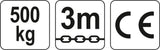 Grandininė gervė 3M, 0,5 T (YT-58950)