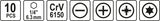 Набор бит с держателем | 10 шт.