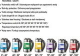 Virdulys stiklinis | Led | temperatūros kontrolė | 1.7 l (68173)