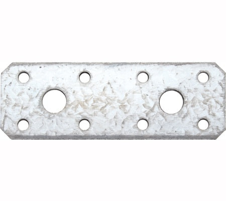 Plieninė plokštelė su skylėmis 100 x 35 x 2.5 mm (80783)