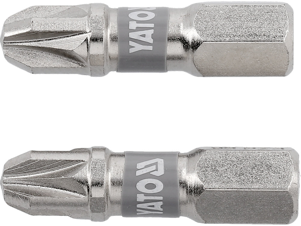 Биты | 6,3 mm (1/4") | S2 Ni | крестовые PZ3 | 2 шт.